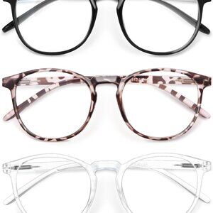 Iconic Blue Light Glasses for Woman - Computer Glasses 99% Blue Light Blocking -